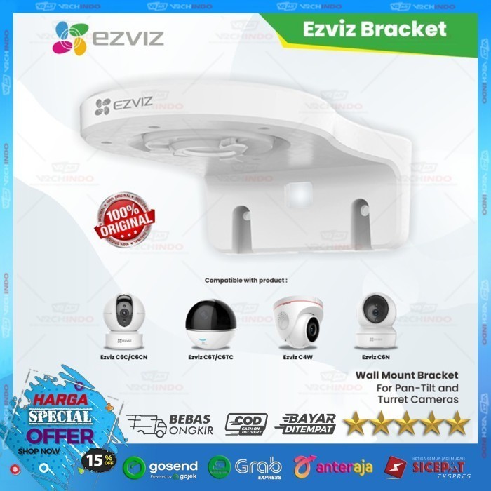 Bracket Camera EZVIZ Wall Mount For C6N C6CN C6C C4W CCTV Indoor / Outdoor 