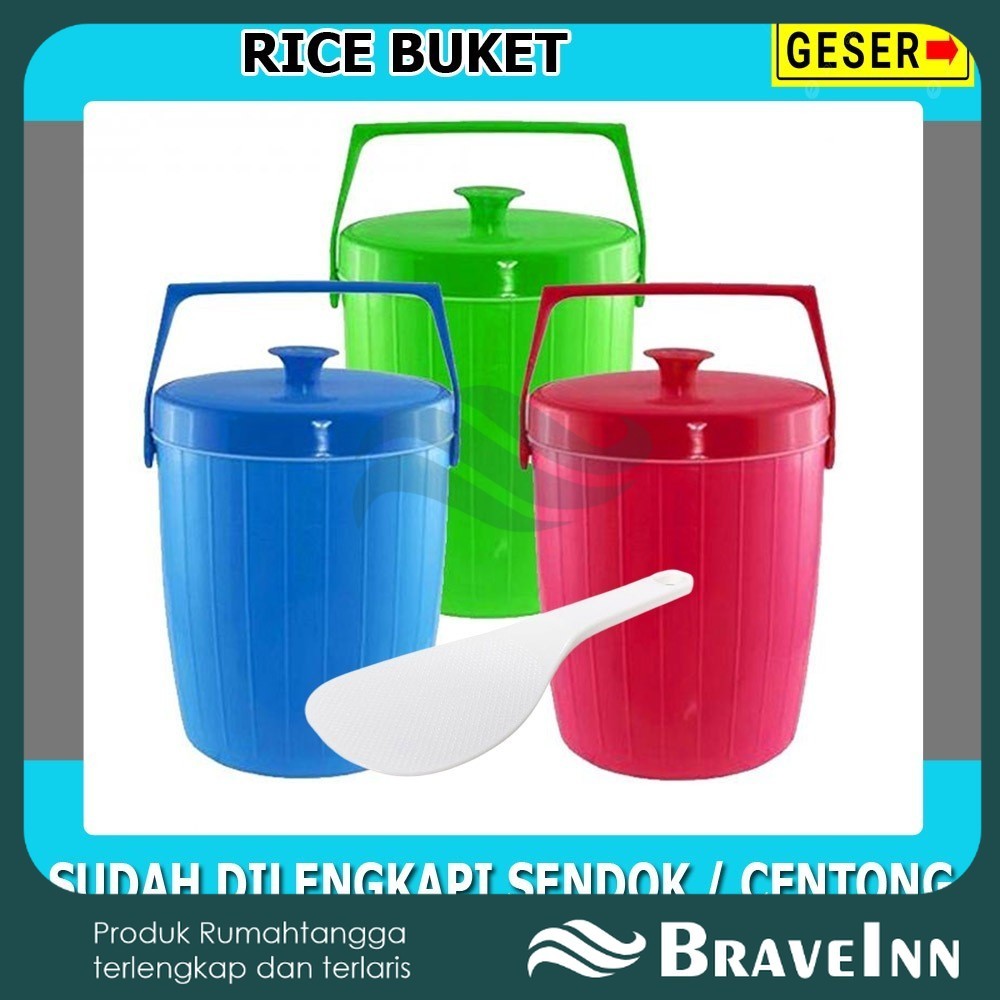 Rice Bucket 10,5 Liter / Termos Nasi / Termos Es Batu  / Termos Nasi Besar / Termos Es Batu Besar 【 