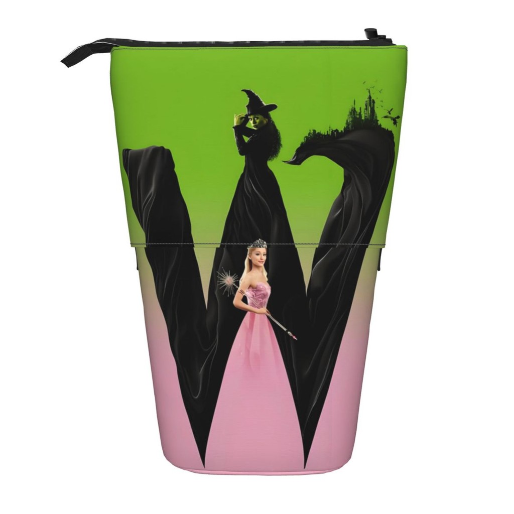 

Custom Cute W-Wickeds Pencil Case for Boy Girl Large Storage Musical Movie Magic Movie Pencil Bag School Accessories