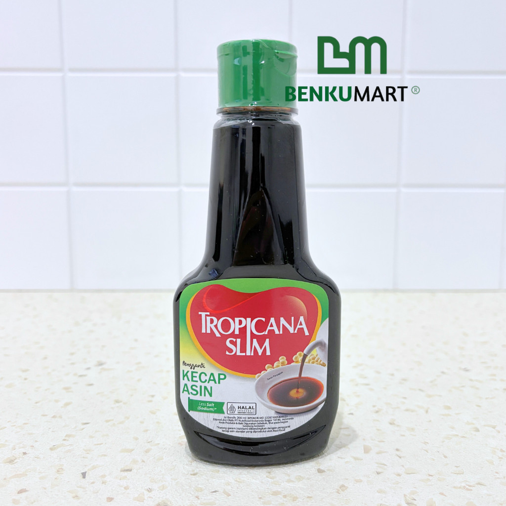 

Tropicana Slim Kecap Asin 200ml - Bantu Dukung Hidup Sehat