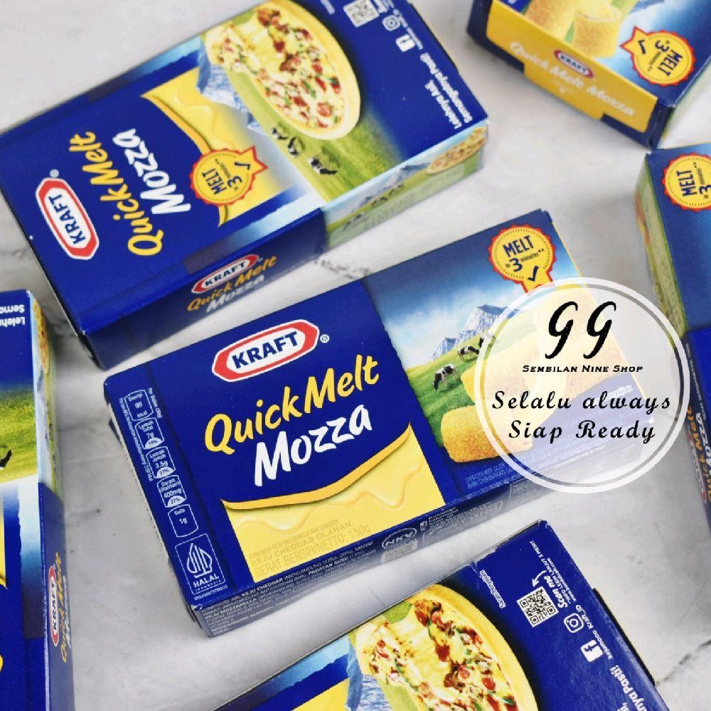 

Kraft QUICK MELT Cheddar Cheese 150 Gram Keju Chedar CEPAT LELEH EASY MELT