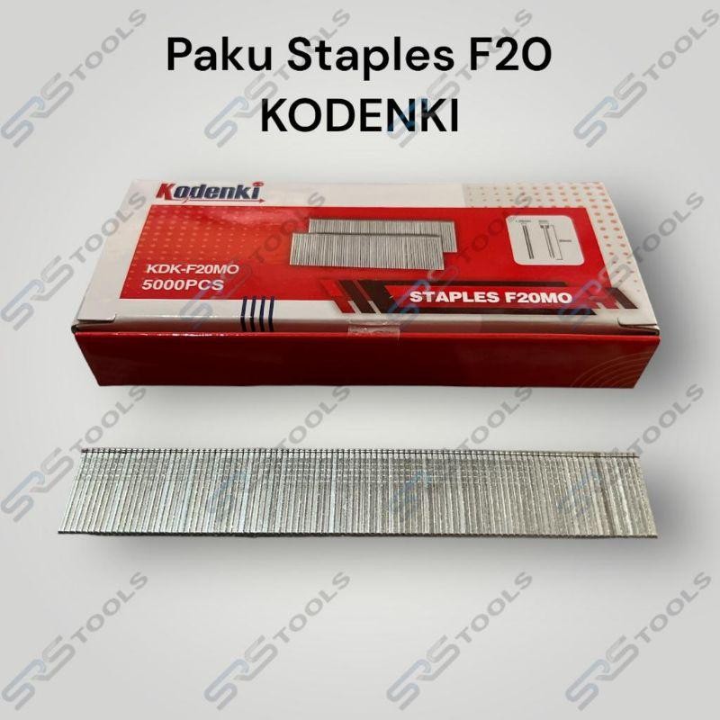 

KODENKI Isi Paku Staples F20 / Refill Stapler / Air Nailer Bit 20 mm