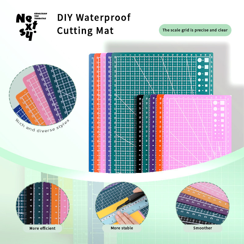 

[READY] Nextsy Alas Potong Plastik / Cutting Mat / Cutting Pad /Cutting Board A4 A3