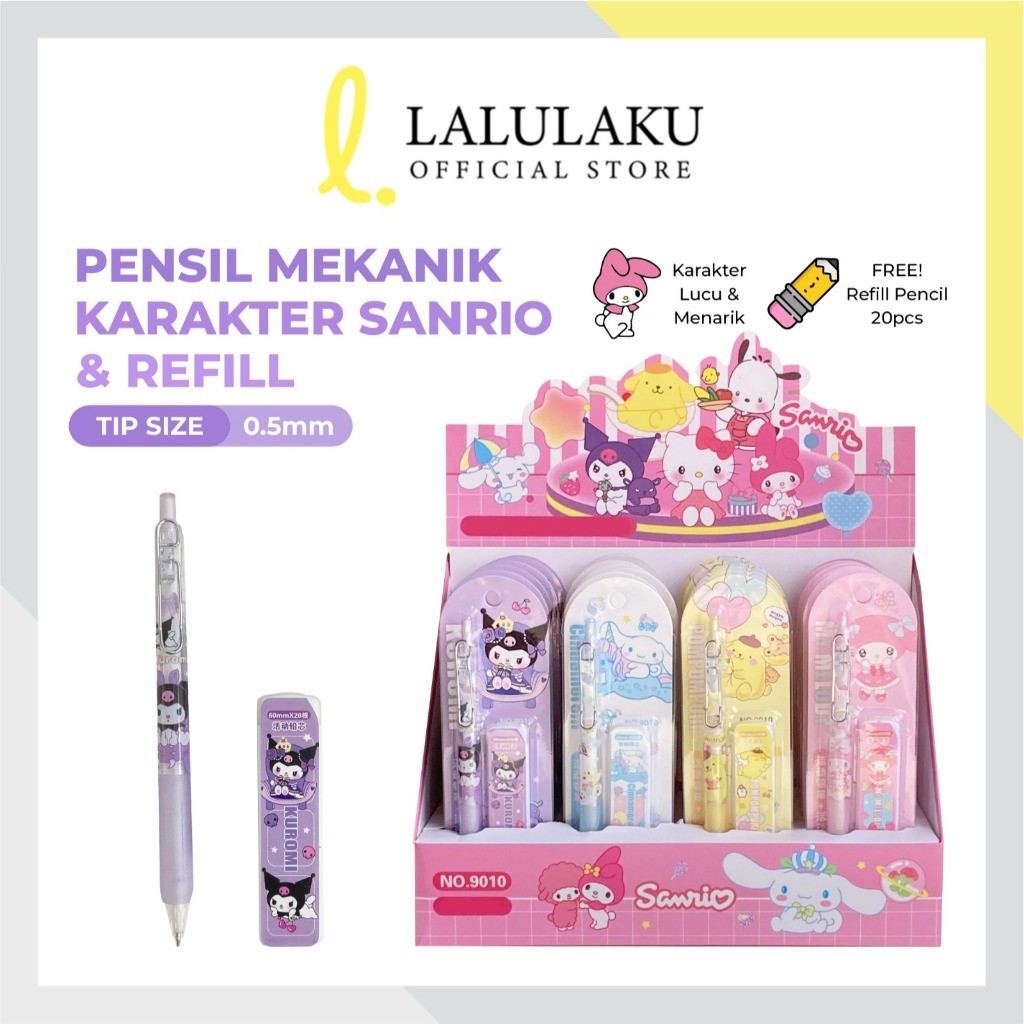 

Pensil Mekanik 0,5 MM Motif Kartun Fancy Free Refill Pensil Cetek Anak SD Sekolah Karakter Lucu