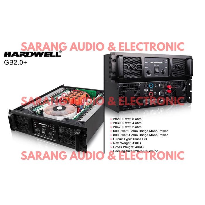 Power Amplifier HARDWELL GB2.0+ Original GB 2.0 + Class GB GB 2.0+