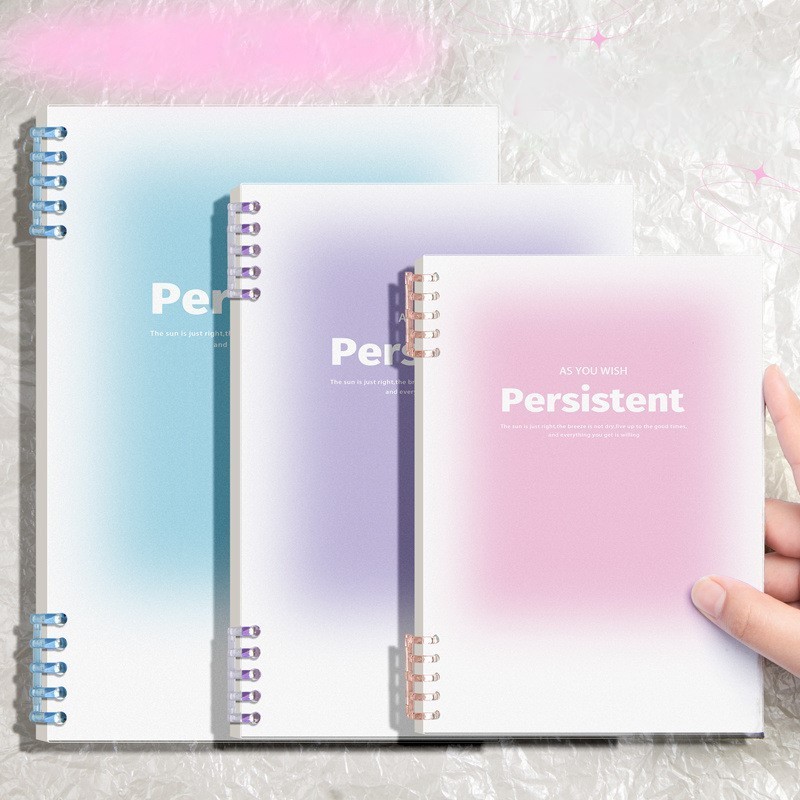 

[Whispers] Gratis Ongkir - 6646 Buku Binder / Notebook Loose Leaf Lucu / Buku Tulis Sekolah / Buku