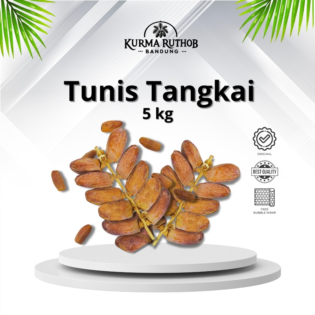 

KURMA TUNIS TANGKAI 5KG ORIGINAL / KURMA TUNISIA TANGKAI MADU 5KG
