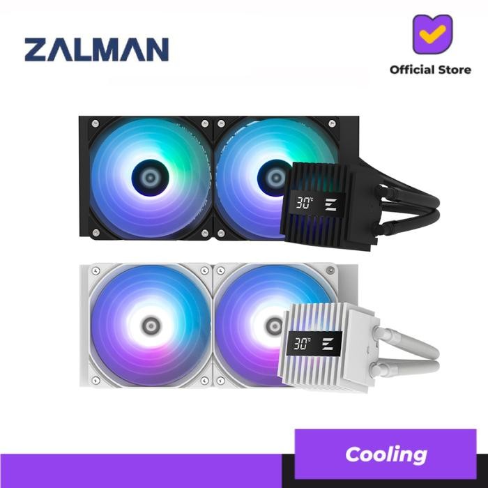 ZALMAN ALPHA2 A24 | ARGB 240mm Liquid Cooler with Display