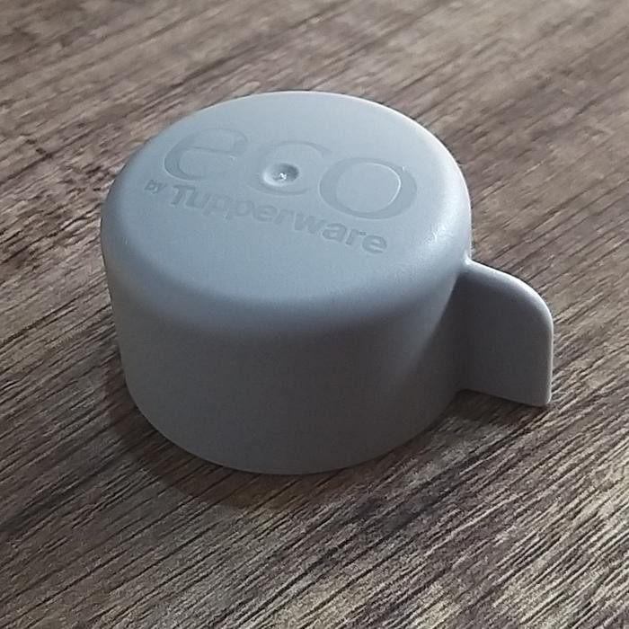 tutup Botol eco Tupperware 750ml grovy - abu putar