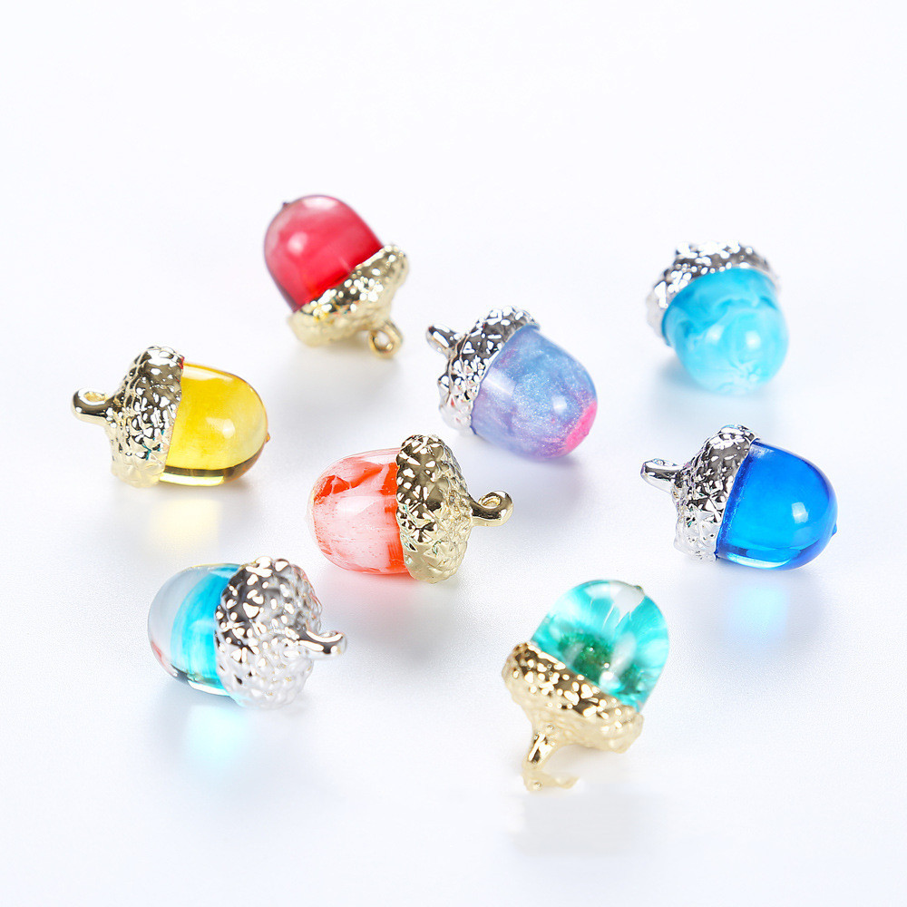 

Acorn shape necklace pendant Silicone Mold for jewelry making Resin jewelry tool UV epoxy resin molds decorative craft