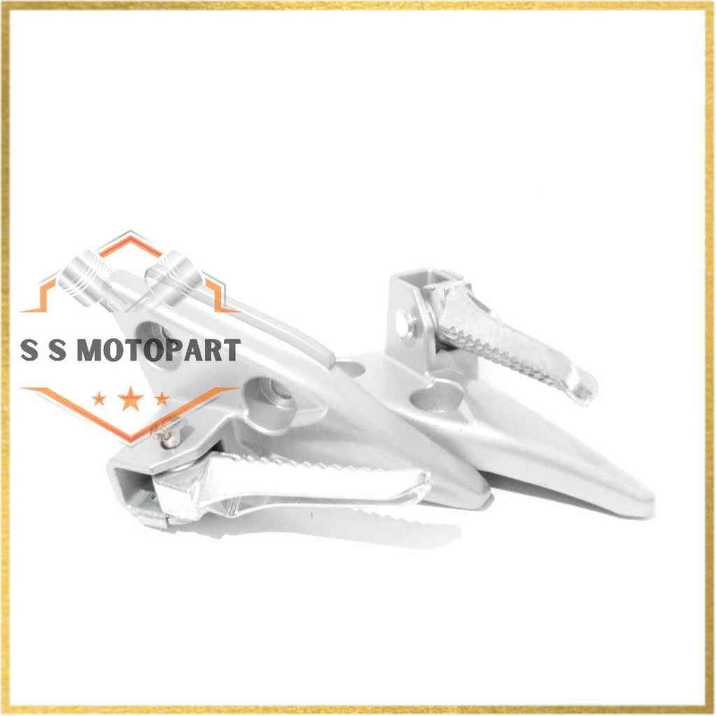 Dudukan Foot Step Belakang SPIN 125 Pijakan Kaki Belakang Ori Keiji