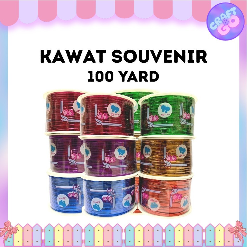 

Kawat Souvenir / Kawat Metalik / Pita Kawat
