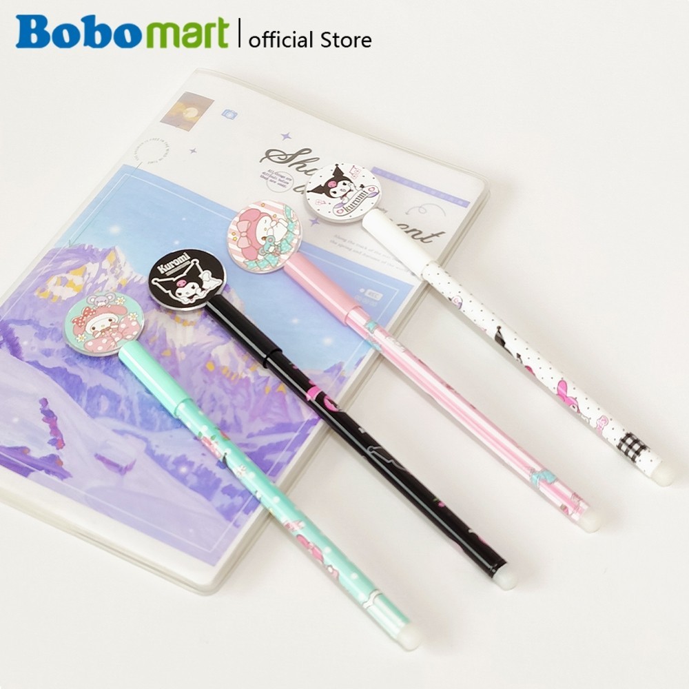 

BOBOMART 1 PCS PULPEN GEL KARAKTER LUCU (CAPYBARA, SANRIO, LOTSO)