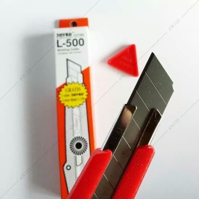 

Promo Hsw ( Joyko L 500 ) Cutter Joyko L 500 Gratis Isi Refill Cutter Grosir Termurah X Tpz