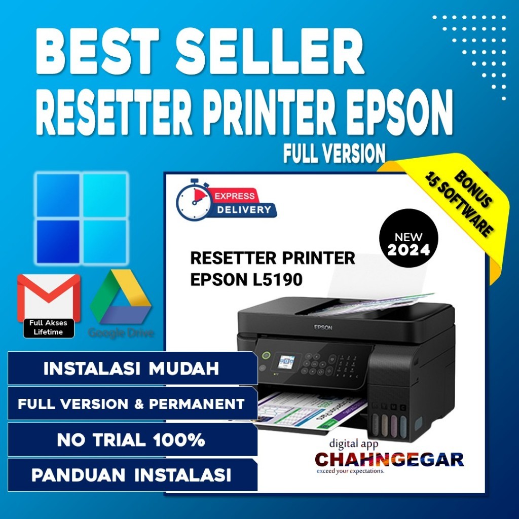 Resetter Printer Epson L5190 Software Epson Adjustment Program Reset Printer Epson L5190 Adjustment 