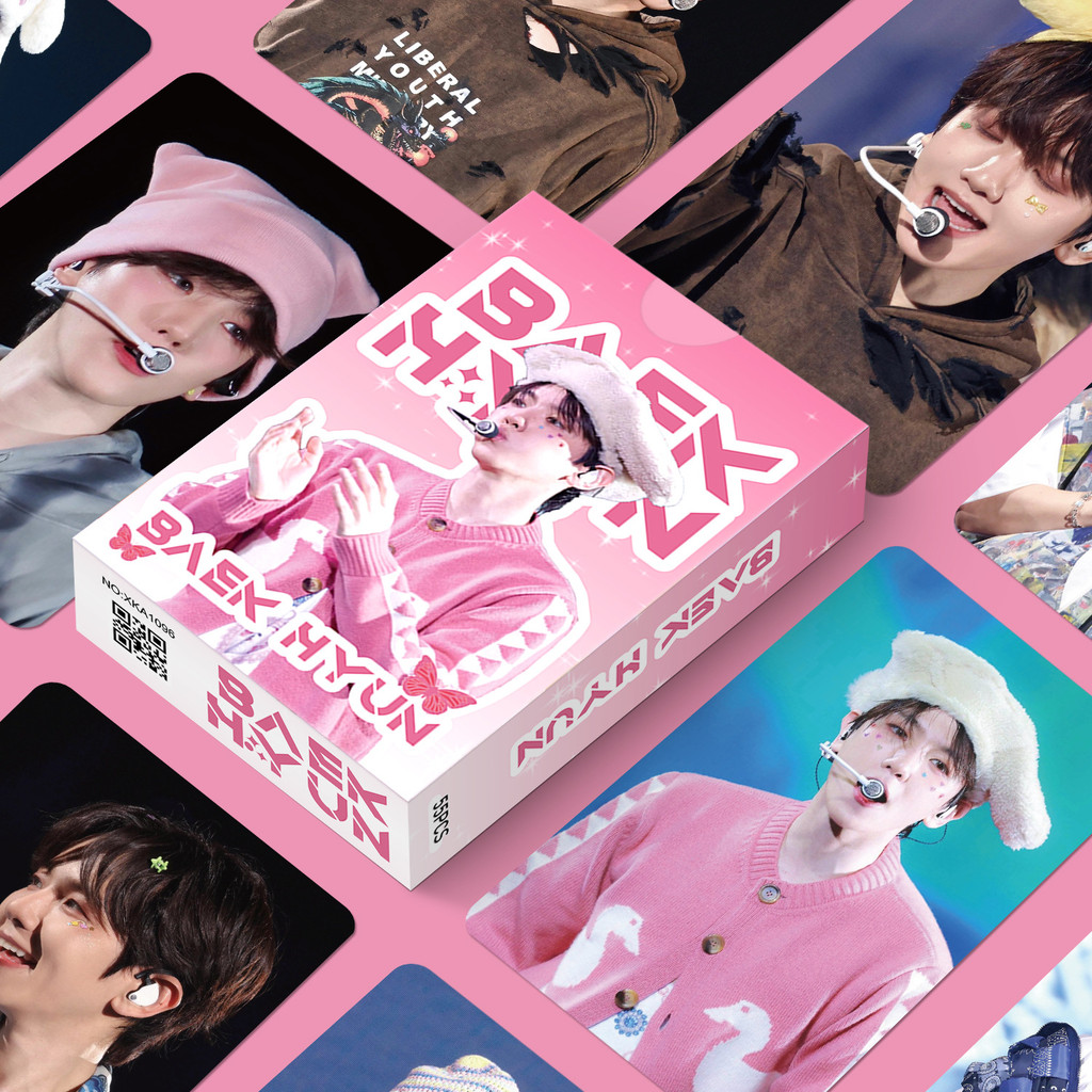 

55Pcs/Set Boy Idol Baekhyun New Album Series Lomo Cards HD Printd Photocards SeHun KAI SUHO ChanYeol XIUMIN Chen Fans Gifts