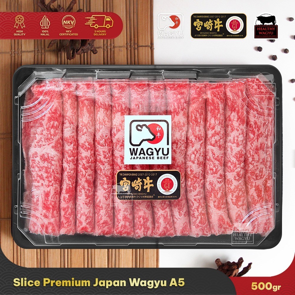 

Slice Premium Japan Wagyu A5 HealthyWagyu