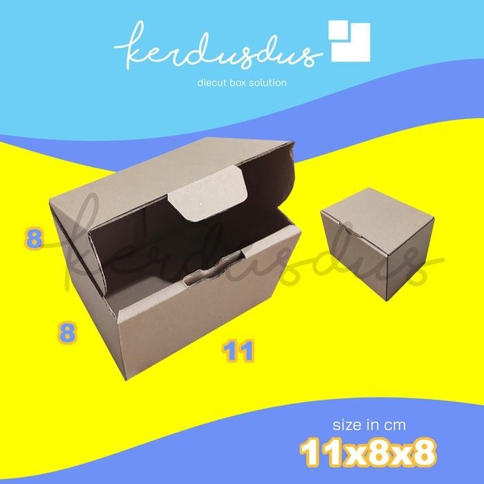 

11x8x8 cm kardus carton box diecut pizza kue packing packaging