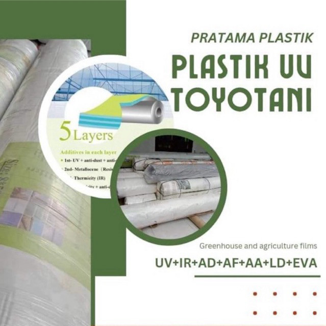 Plastik UV Toyotani Taiwan 11mx50m