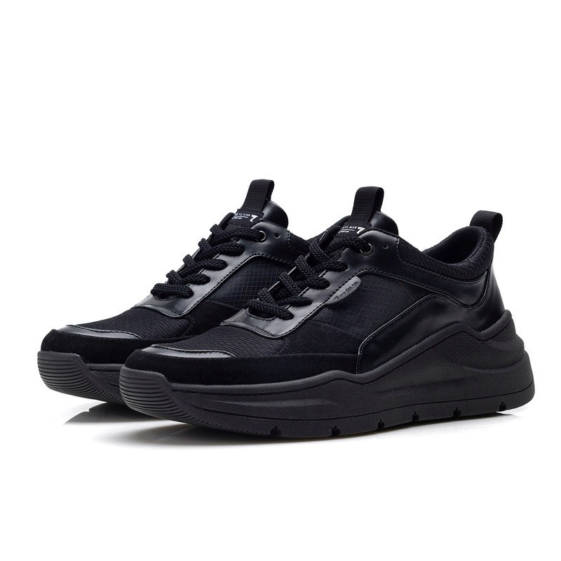 REYLMAN ANOMALY FULL BLACK - Sepatu Sneakers Pria