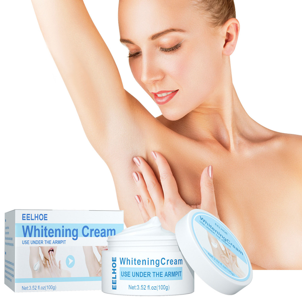 EELHOE Krim Pemutih Ketiak Pemutih Selangkangan Vagina Pembersih Selangkangan Hitam Krim Pemutih Ket