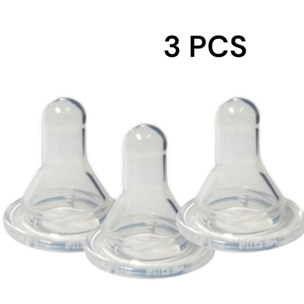 (PAKET ISI 3 PCS) Huki Niple Dot Silicone Reguller/Huki Dot Bulat
