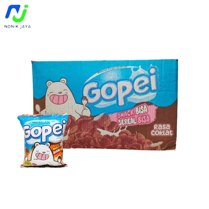 

Gopei Cokelat Sereal Kartonan Isi 40 Pcs