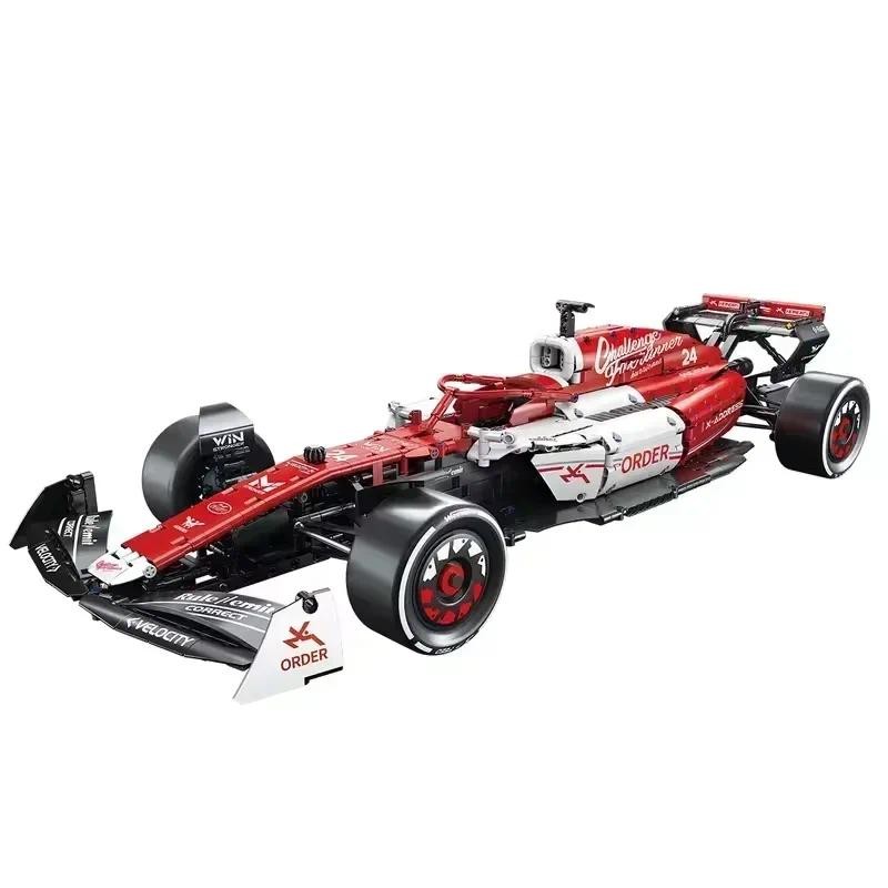

F1 Technical Racing Cars 1:8 1700+PCS Building Block Sets Creative Building Blocks Excellent Racing Models Suitable For Children