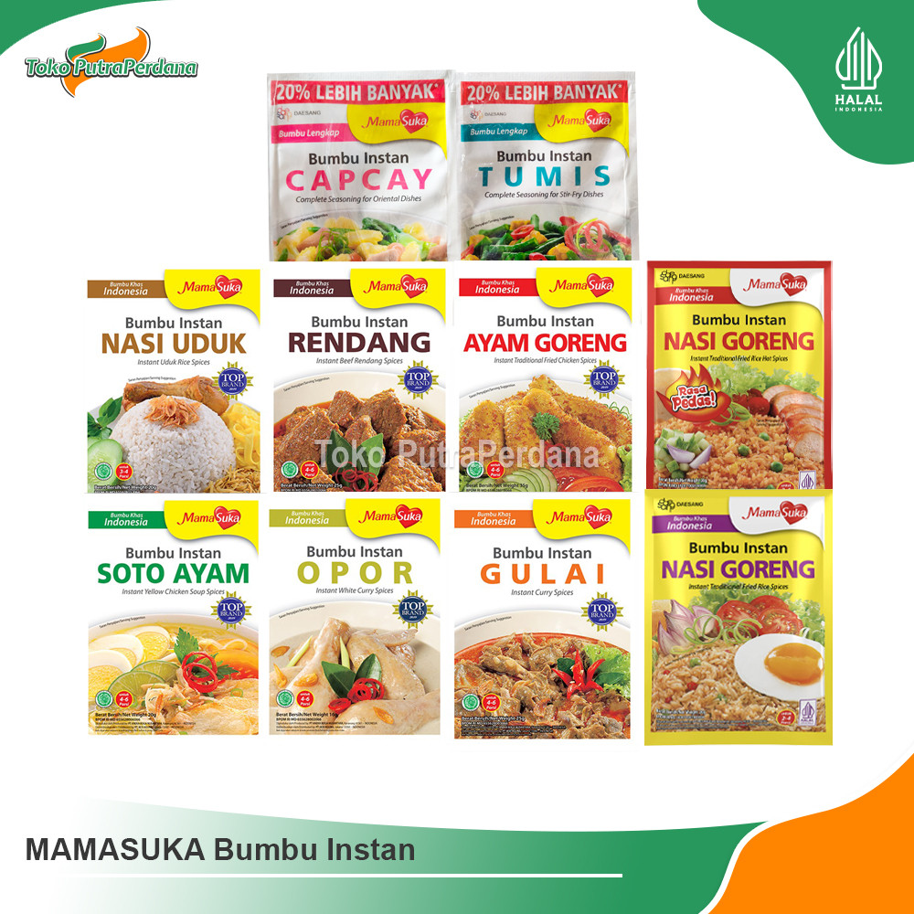 

MAMASUKA Bumbu Instan (1 Pcs)