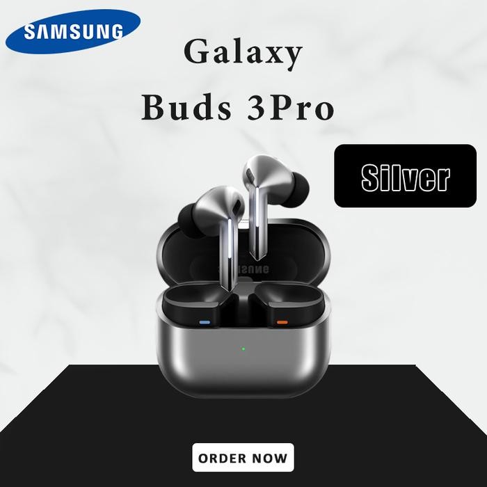 100% Original Samsung Galaxy Buds 3 Pro Headset Samsung IPX5 Tahan Air New Blade Designwith Lighting