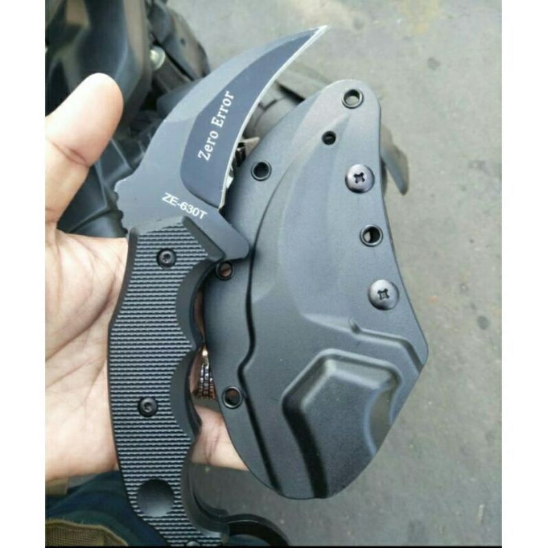 BISA COD BISA COD PISAU KARAMBIT KYDEX ZERO ERROR SURVIVAL KIT OUTDOOR TNI POLRI BUSHCRAFT