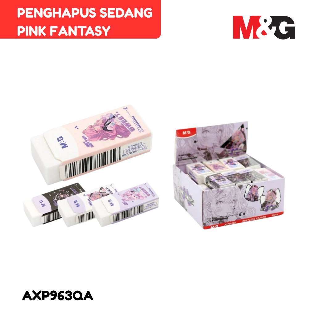 

Penghapus M&G So Pink Fantasy Series Eraser Lembut Motif Karakter Lucu #AXP963QA - SHESB