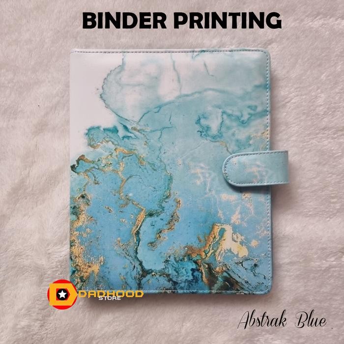 

Promo BINDER PRINTING MOTIP ABSTRAK SERIES A5 & B5 - BLACK, A5/20RING