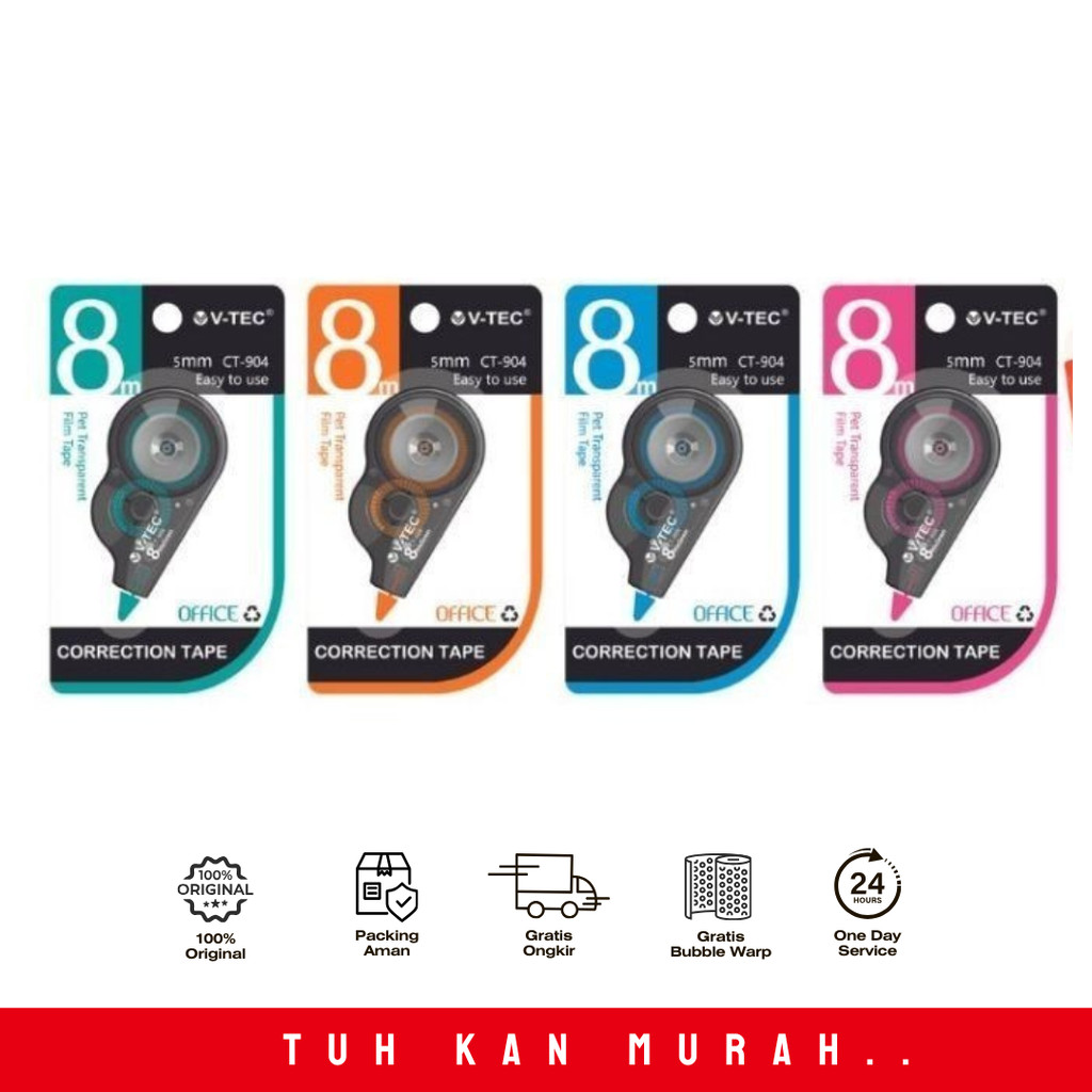 

CORRECTION TAPE V-TEC TYPE CT-904