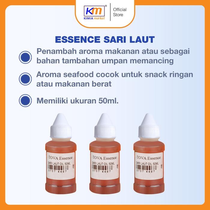 

Essence Makanan Minuman TOVA Sari Laut Oil 50ml
