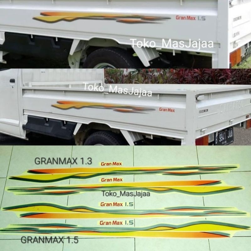 COD sticker stiker list body gran max 1.5 pick up / stiker list body gran max 1.3 pick up / stiker g