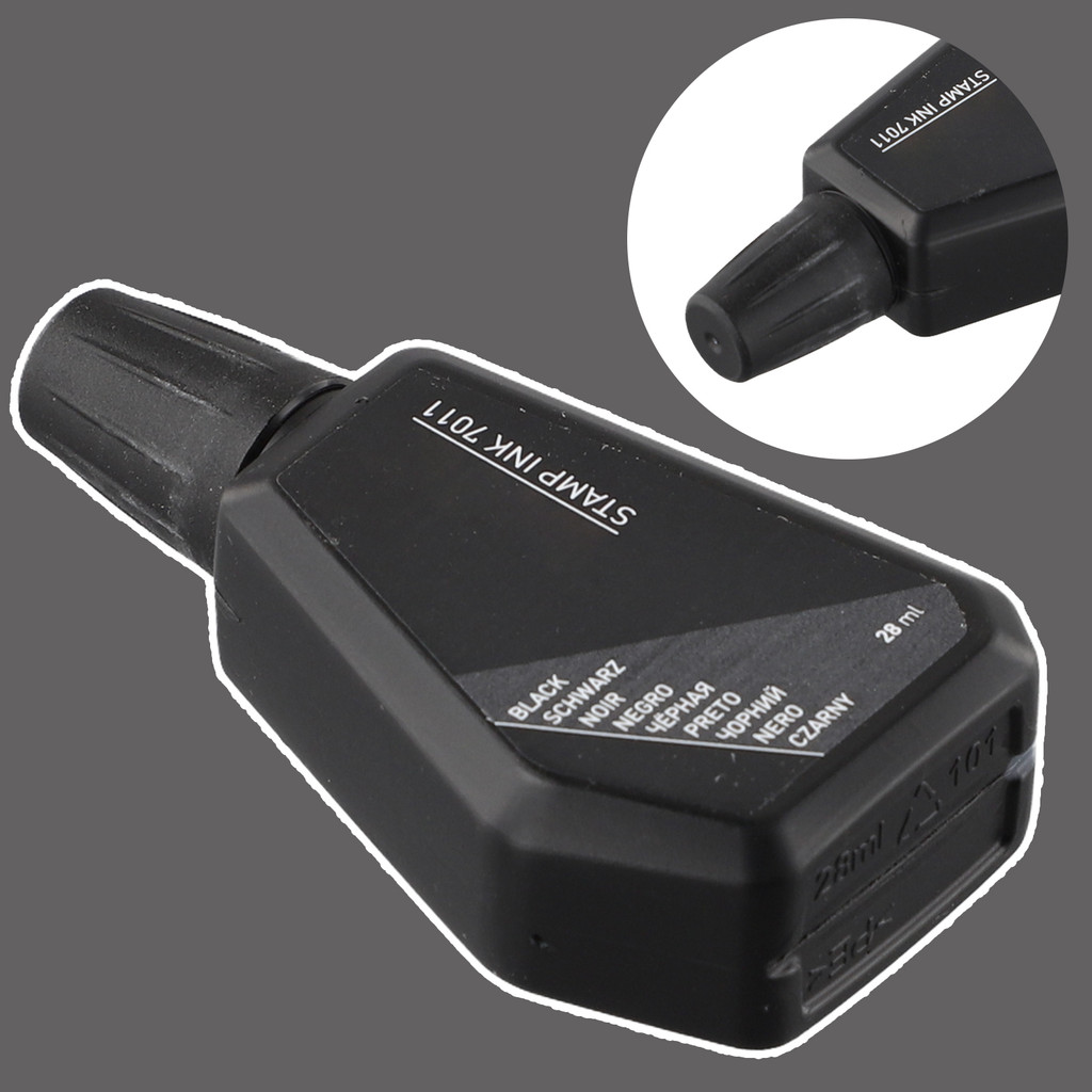 

1pcs For Trodat 7011 Back Ink 28-Ml Hygroscopic Re-Ink All Handprint Pad Red, Blue, Black, Green, Purple 5 Colors Hand Tools