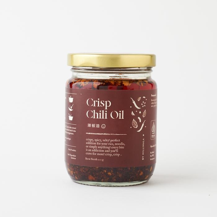 

Crisp Chili Oil - Crunchy and Crispy Chilli Oil by Millimala