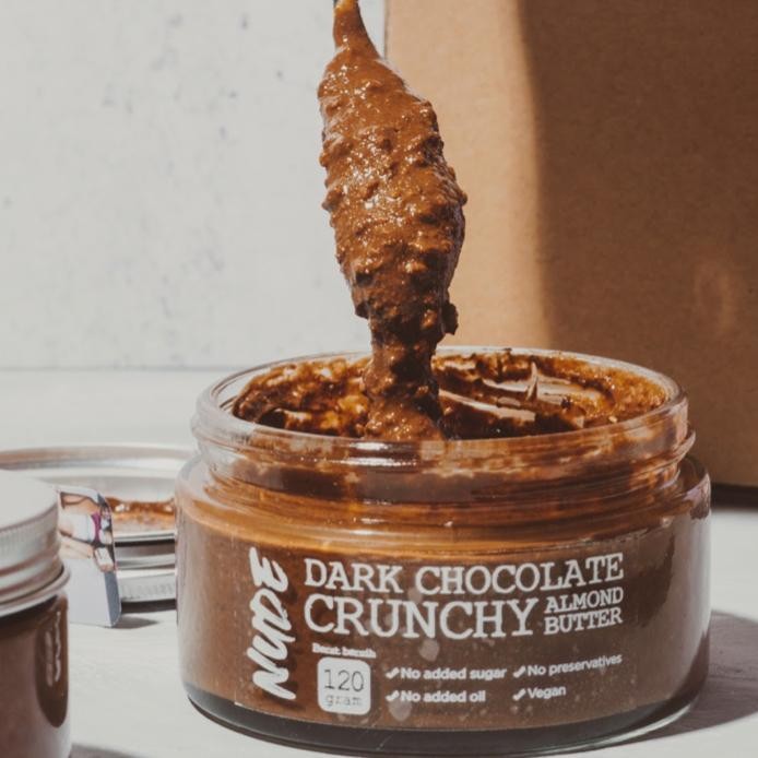 

NUDE x Andrea - Dark Chocolate Crunchy Almond Butter 200g |Gluten Free