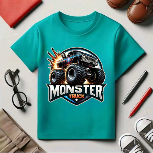 Baju Kaos Distro Anak Laki Laki Karakter Truck Keren Import 2-16Tahun Ranshop5 -