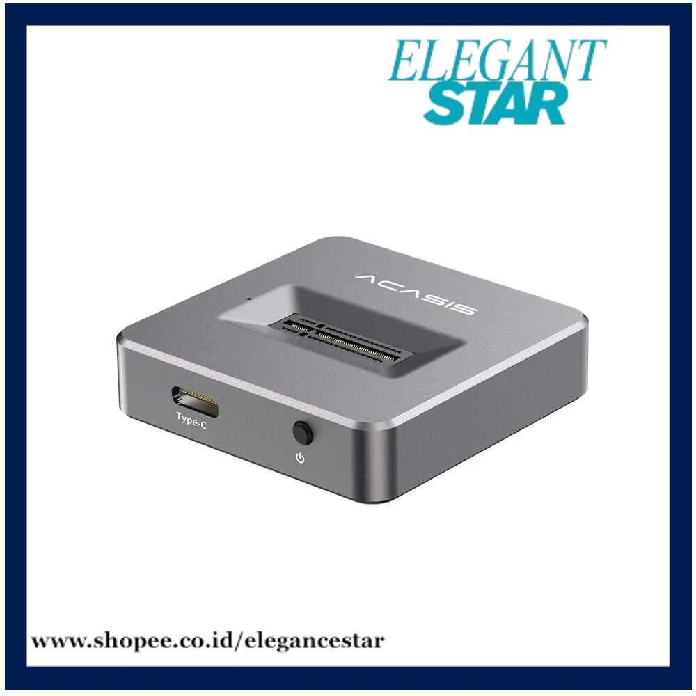 Acasis 10Gbps M.2 NVMe/SATA Type-C SSD Base for Windows & MAC