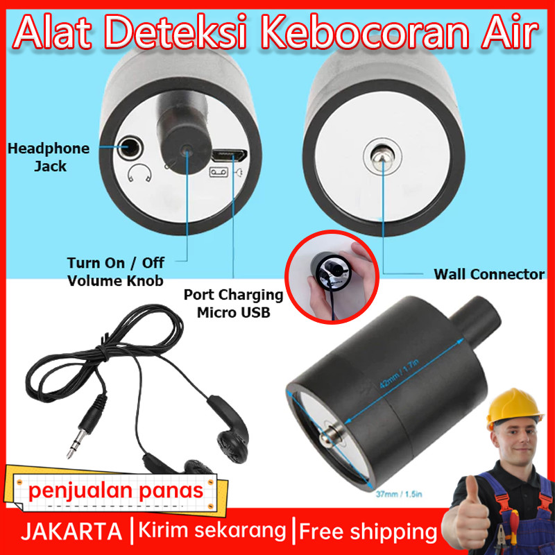 Alat Deteksi Pipa Air Bocor / Alat Deteksi Kebocoran Air Minyak Alat Deteksi Kebocoran Air / Minyak 