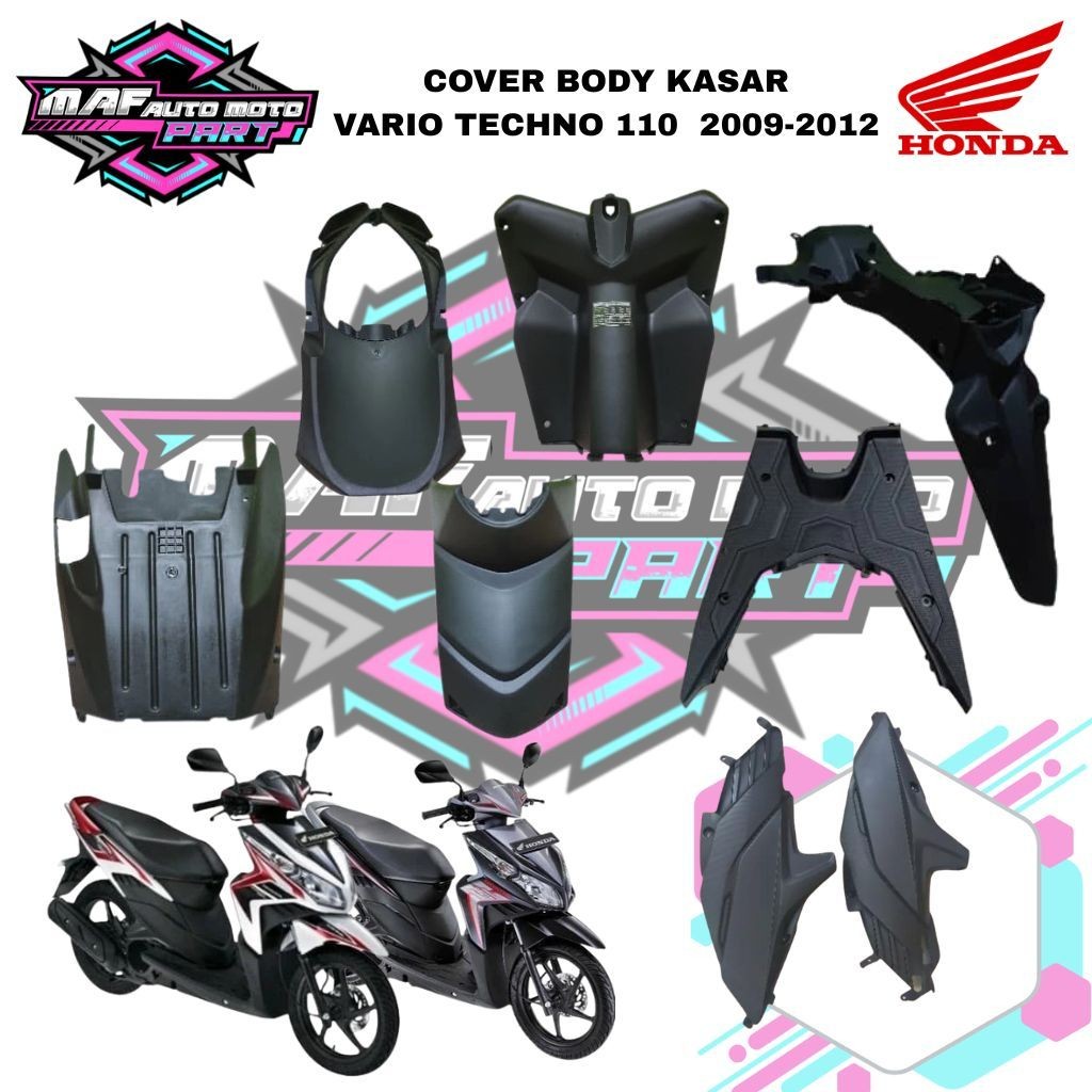 Varian Cover dek dasbor Dashboard body bodi kasar Vario techno cbs 110 lama karbu 2009-2012 non ORIG