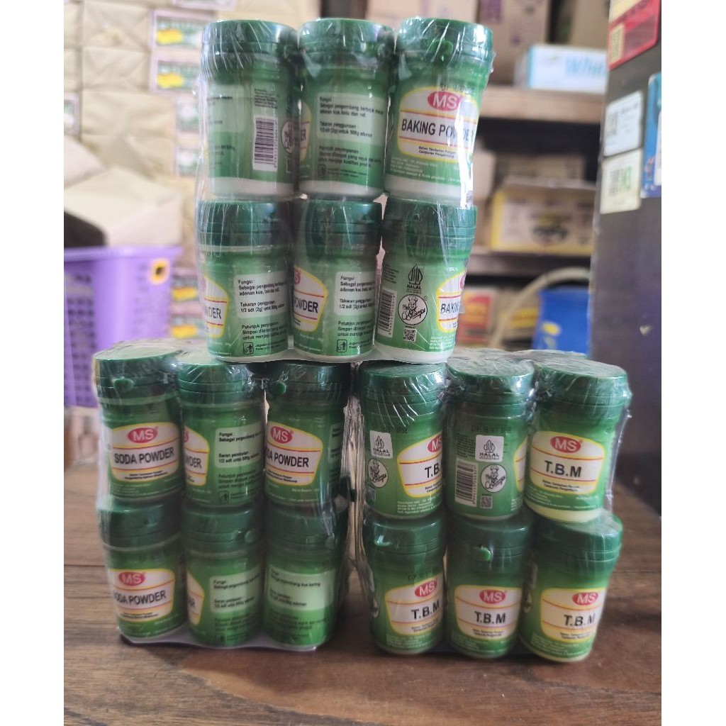 

Soda powder, Baking powder, Tbm MS 20gr