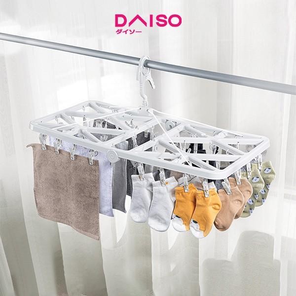 

Daiso Laundry Clothespins Hanger -50 pcs.-