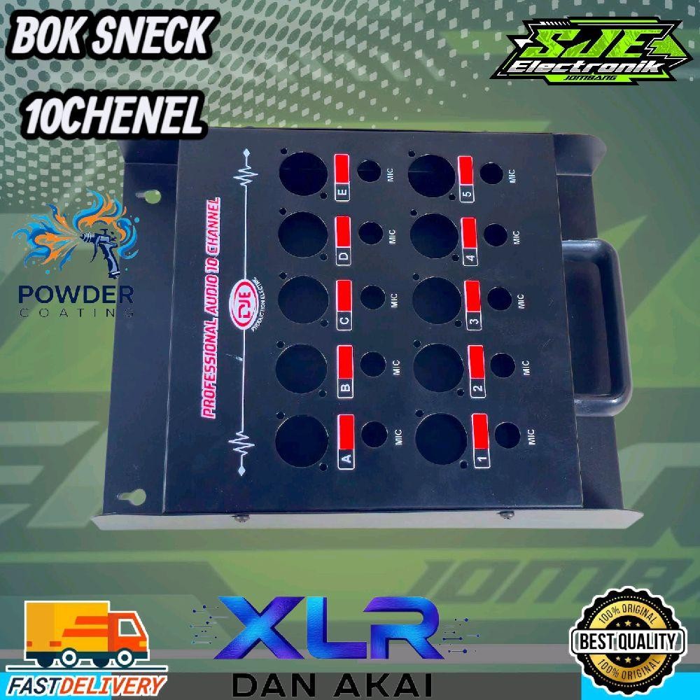 BOK SNECK 10 CHENEL 10 XLR 10 AKAI Amplifier