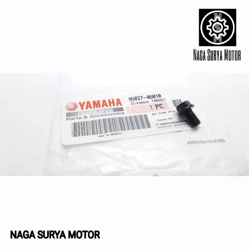 Baut pengunci kleman gear depan Jupiter MX New 95027-06010 ORI YGP