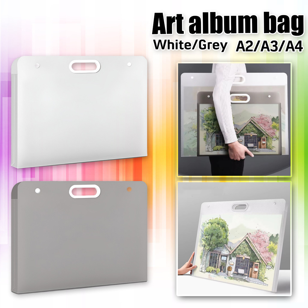 

Paper Folder Organizer Tutup penutupan snap untuk memastikan keamanan dokumen dan transparensi / Drawing Bag