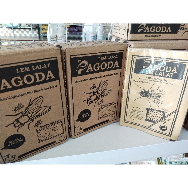 

Ready Stok Harga Termurah Lem Lalat Pagoda Asli 1 Box Dos (100 lembar)