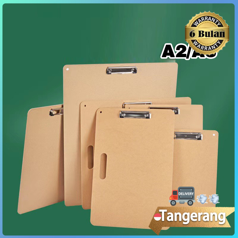 

A2/A3 Sketch Board Wooden Painting Sketchboard Papan Gambar Kayu